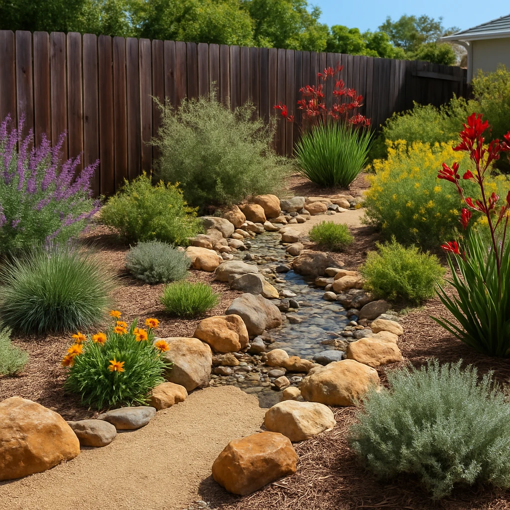 waterscape design that cuts water bills