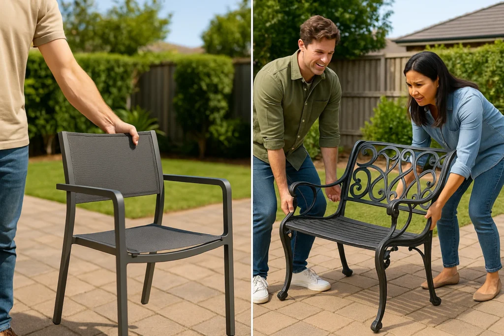 Heavy Furniture vs Light Furniture