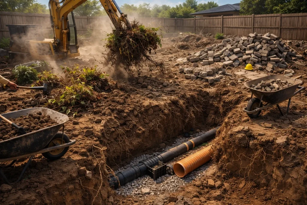 The Big Clear-Out: Removing Old and Prepping Soil