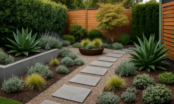 low maintenance garden design