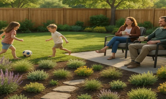 low maintenance garden