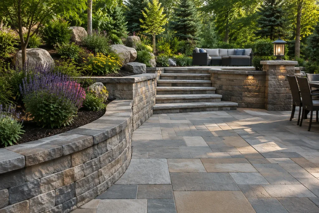 Retaining Wall and Outdoor Paving Materials: What Lasts Well in Landscape Construction?